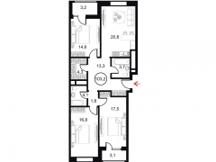 ИСКРА-ПАРК, Искра_Общие затраты, Секция 7, ап. 452