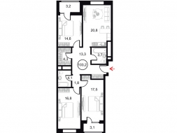 ИСКРА-ПАРК, Искра_Общие затраты, Секция 7, ап. 452